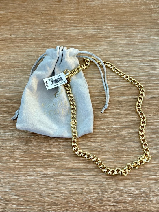 Kendra Scott Jewelry - New Kendra Scott Vincent Chain Gold Necklace NWT